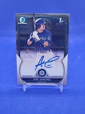 2023 Bowman Chrome Axel Sanchez 1st Auto  Mariners #CPA-AS