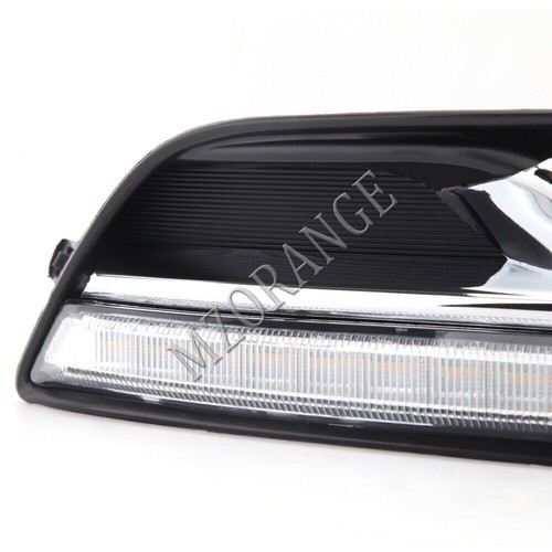 LED DRL Daytime Running Light+Fog Lamp+Wires For Nissan Sylphy Sentra 2013-2015 - Picture 7 of 13