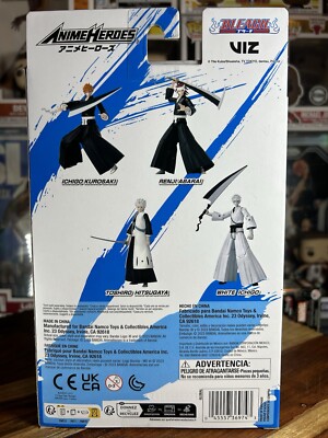Bandai Namco Anime Heroes Bleach White Ichigo Action Figure NEW