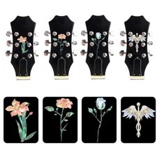 Guitar Accessories Headstock Inlay Sticker Decal for Versatile Customization