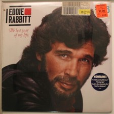Eddie Rabbitt Lp The Best Year Of My Life On Warner Bros - Sealed / Sealed (Hype