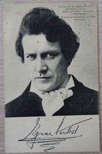 Autograph composer Ignaz Herbst to opera singer Marga Bergmann 1907 (100077)