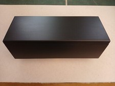 HomeBliss Black Wooden Large Cable Management Box with Mounting Kit