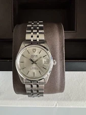 Tudor Prince Date 72034 Automatic Stainless Steel WG Bezel White Dial 31mm
