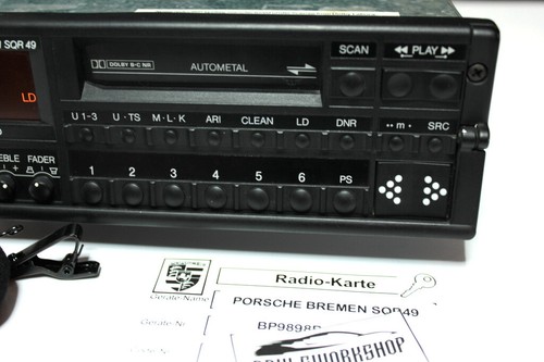 Blaupunkt Bremen SQR Porsche 911 964 Bluetooth + Freisprecheinrichtung Radio Mic - Bild 4 von 8