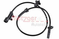 Metzger Sensor Raddrehzahl ABS Sensor Greenparts Hinten Links Hinten Rechts