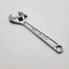 Vintage Mac Tools 12 Adjustable Wrench Ajc12 - Forged In Usa-see Pics Please