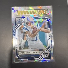 Panini 2025 Donruss Dominators Michael Pittman Jr. #DOM-MPN Colts Auto /49 NFL