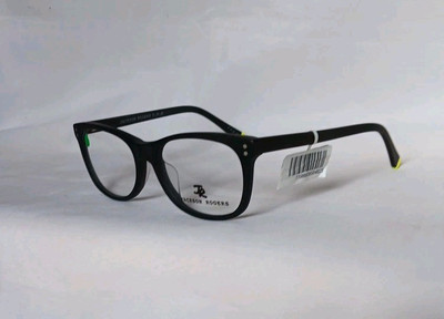 Todd Rogers ''Still Chillin '' 014S Eyeglass Frames Matte Black 49 16-130 NEW