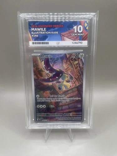 Pokemon Ascended Heroes Mawile Illustration Rare 246/217 ACE 10