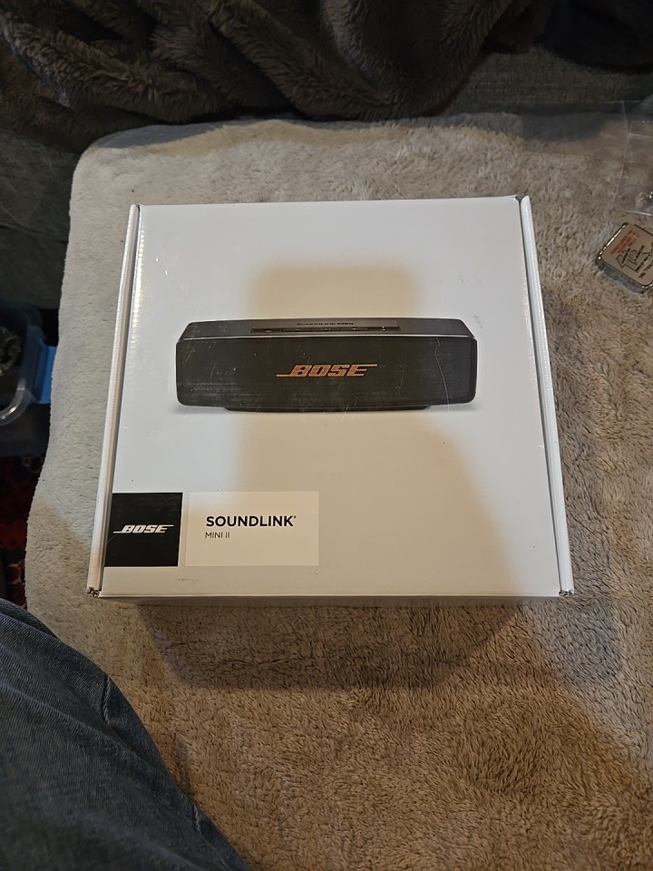 BOSE SOUNDLINK MINI II BLUETOOTH SPEAKER LIMITED EDITION BLACK