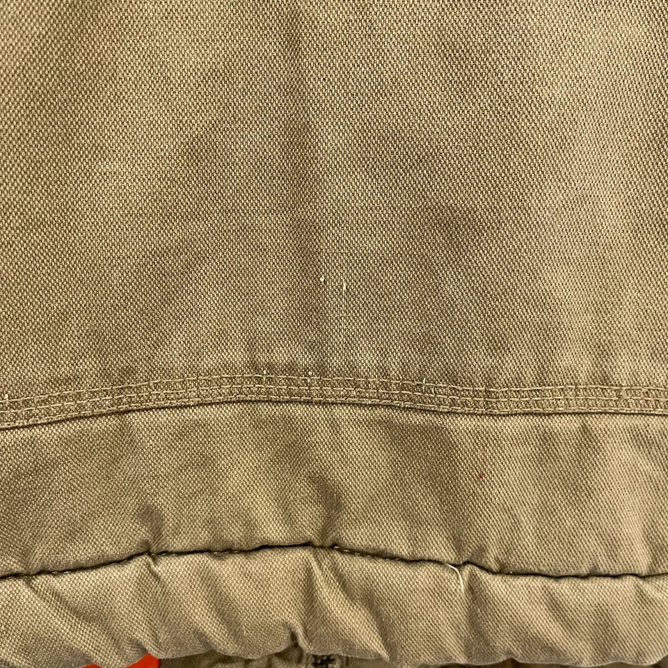 Jaqueta de Lona Masculina Quiksilver Casaco Grande Capuz Removível Trabalho Y2K - Imagem 4 de 4