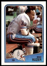 1988 Topps Mike Rozier Houston Oilers #104