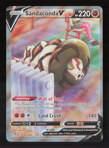 Sandaconda V (Alternate Full Art) Holofoil [SWSH08 - 252/264]