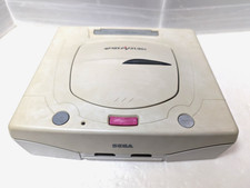 Sega Saturn White Console ONLY JANK For parts or not working Japan