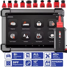 ANCEL X7 HD Heavy Duty Truck Diagnostic Tool Full System Oil Reset SAS DPF Regen