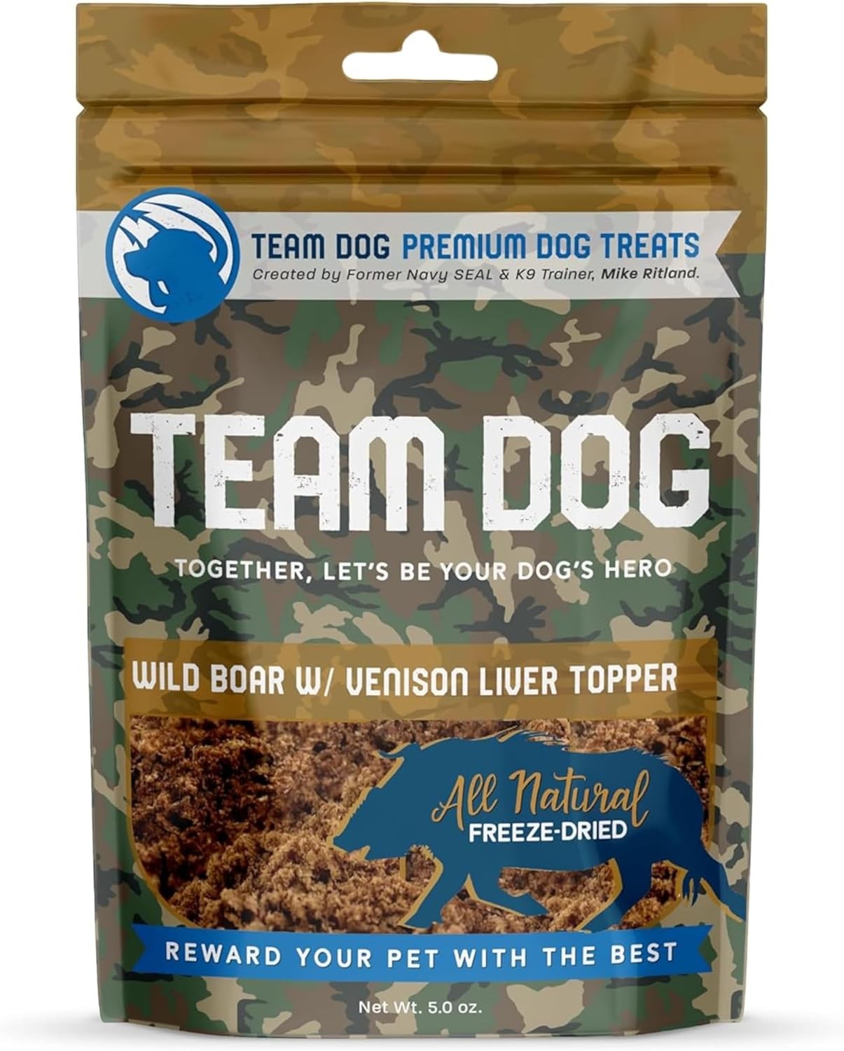 Topper | Wild Boar & Venison Liver Dog Food S