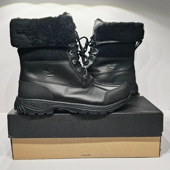UGG M Butte Black Mens Size 10.5