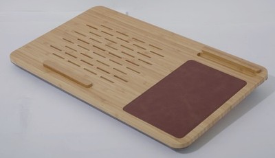 Bambus Laptop Notebook Ständer Knieauflage SCHWAIGER 659900