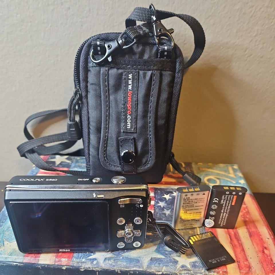 Cámara digital Nikon COOLPIX S550 10,0 MP - LEER DESCRIPCIÓN SOLO PIEZAS A5 Foto 3 de 3