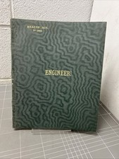 VINTAGE DOCUMENT LEDGER VICTORIA 1915 HEALTH ACT ENGINEER MELBOURNE