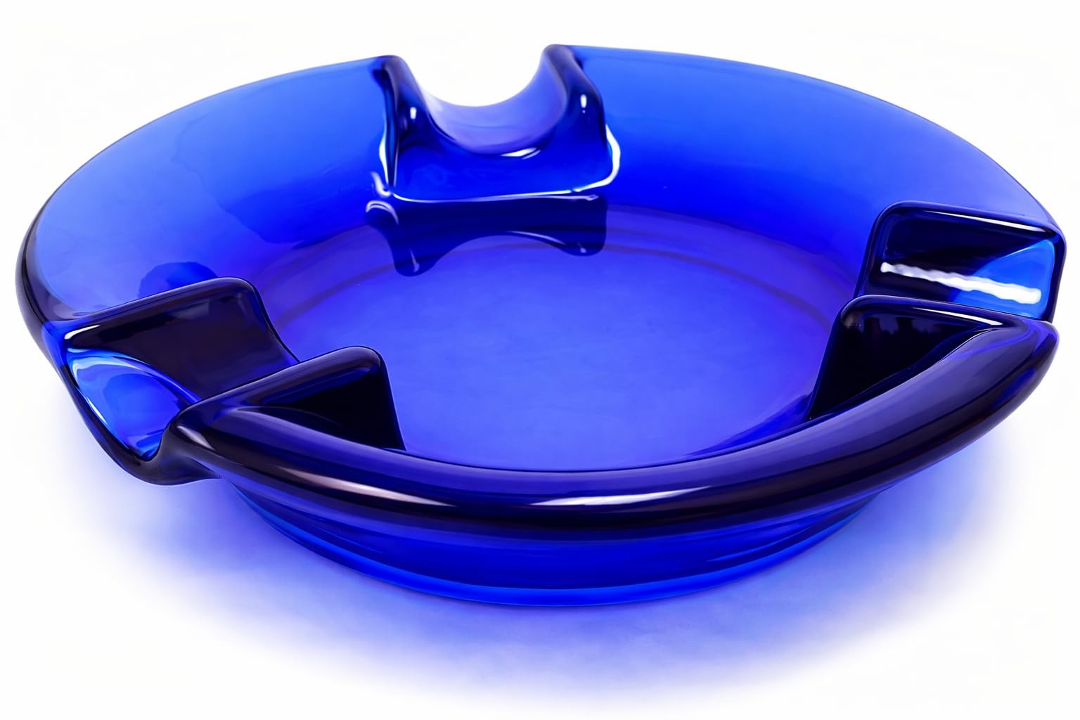 Trident Blue Cigar Ashtray Large 6.5