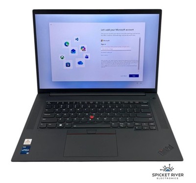 Lenovo ThinkPad P1 Gen 5 14-Core i7-12800H 4.8GHz 512GB SSD 32GB