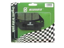 FRONT RECESSED BRAKE PADS FOR