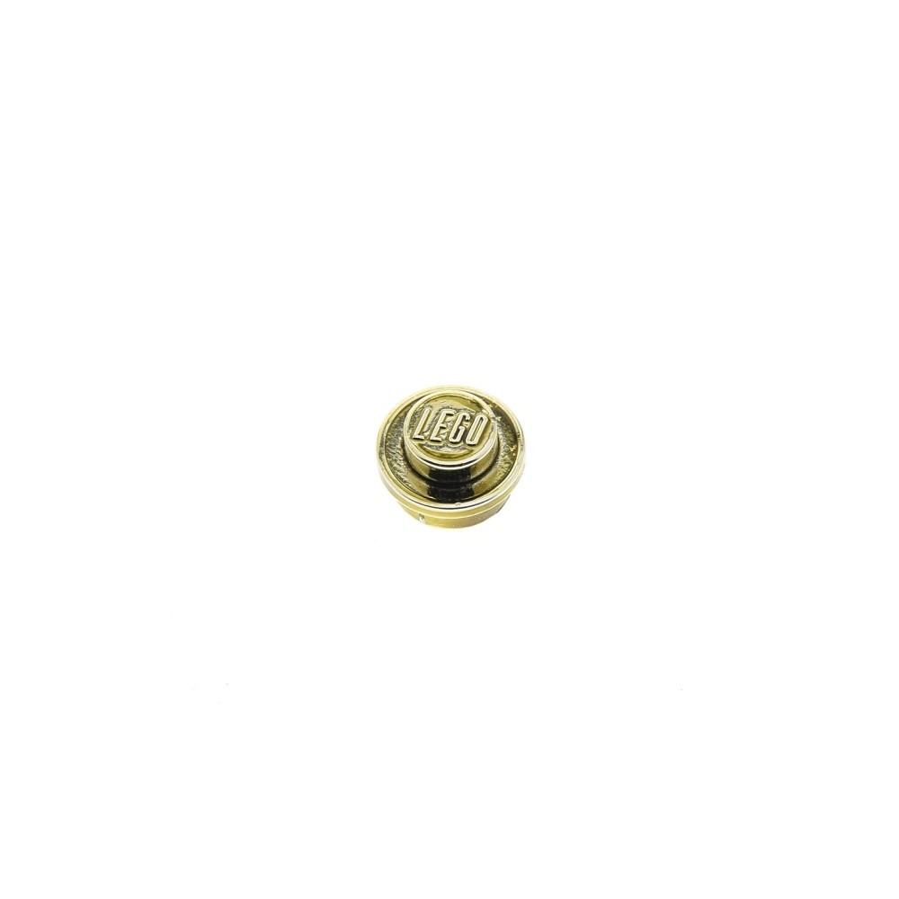 1X Lego Round Plate 1X1 Chrome Gold Snitch Harry Potter 4726 30057 4073