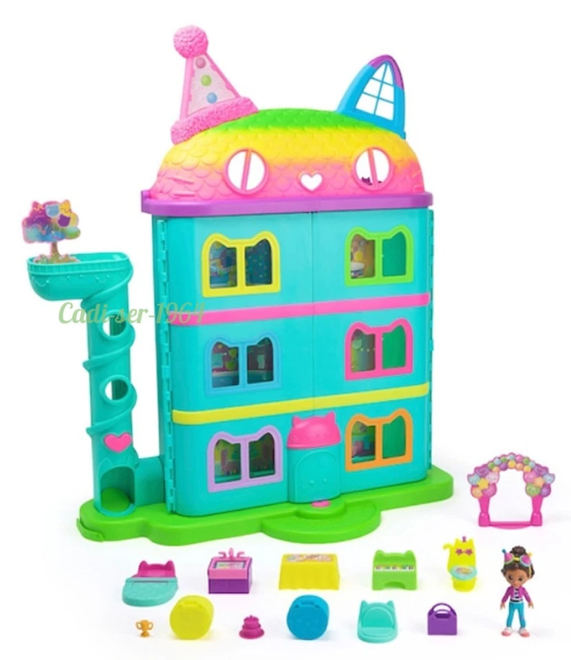 Gabby's Dollhouse Celebration Playset Kids Doll House Toy with Accessories NEW - image 4 of 4