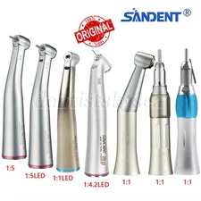Dental 1:1/1:4.2/1:5 Contra Angle Fiber Optic LED Handpiece NO-LED Contra Angle