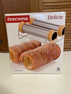 Tescoma Delicia Spits for Traditional Trdelnik Stainless Steel NOS