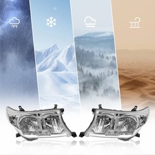 1 Pair Headlights For Toyota Land Cruiser Fj200 2007 2008 2009-2015 Front Lamp 1 Pair Headlights For Toyota Land Cruiser Fj200 2007 2008 2009-2015 Front Lamp