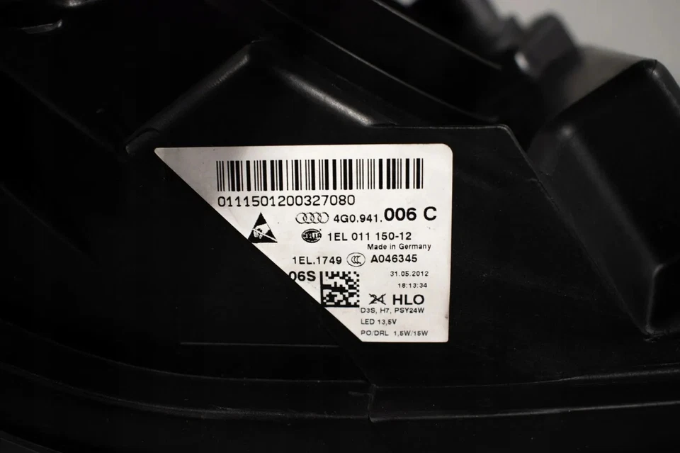 Frontscheinwerfer Audi A6 C7 4G0941006C 4G0941005C Xenon Vorderseite Headlight - Bild 4 von 4