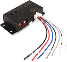 Car Audio High to Low Converter Adapter Line Input to RCA Stereo Output Coverter