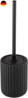 Wenko Wc-Garnitur Mod. Belluno, Aus Stabiler Keramik Mit Geriffelte Soft-Touch O