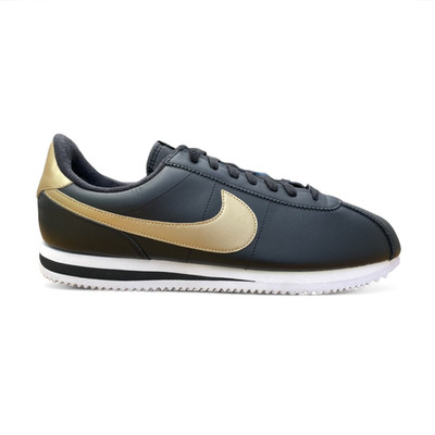 Nike Cortez Basic Leather SE 2016 - Black Metallic Gold - UK 12 (EU 47,5) US 13