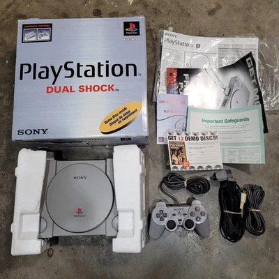 Sony PlayStation 1 Gray Consoles for sale - eBay