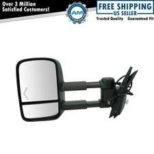Towing Power Heated Signal Side View Mirror Driver Left LH for 07-14 Chevy Truck