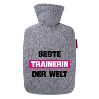 WäRmflasche Beste Trainerin Der Welt Geschenkidee Beste Trainerin Geschenk PräSe