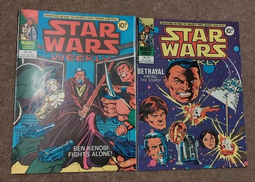 Star Wars Weekly #41 Through #50 - Marvel UK - 1978 /79- Complete Run 10 Issues - Picture 3 of 6