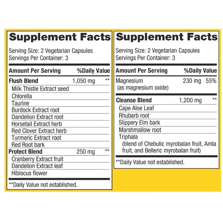 Renew Life 3 Días Limpieza, Suplemento Desintoxicación Restablecimiento Corporal Total para Hinchazón Foto 3 de 3