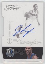 2012-13 Panini Signatures Die-Cut Jared Cunningham #64 Auto e3t