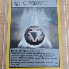 Pokémon Metal Energy Neo Genesis Holo Rare Unlimited 19/111 English TCG Card