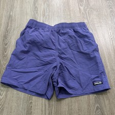 Patagonia Baggies 5" Kids Size L 12 Lined Aquatic Shorts 'New Navy' NWOT