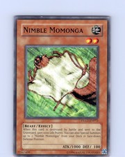Yu-Gi-Oh TCG Nimble Momonga DLG1-EN072 Unlimited Regular Common Card NM