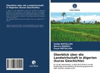 SaïDa Matallah (U. A.) | ÜBerblick üBer Die Landwirtschaft In Algerien (Kurze...