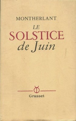 Die Sonnenwende im Juni - Henry De Montherlant - V2282218