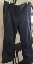 Women  s Obermeyer Snow Ski Pants Size 14 Black