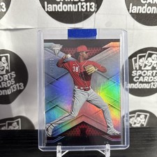 2021 Panini Chronicles - Titanium Jose Garcia #5 Red /199 (RC)